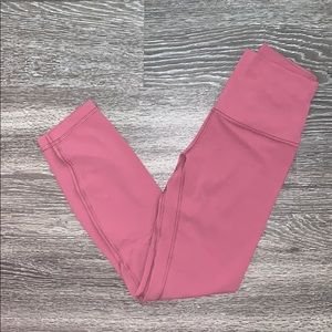 Lululemon Align 25” Size 4 Wine Pink